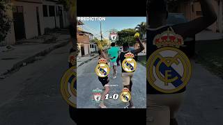 Liverpool vs Real Madrid 🤩 #shorts #championsleague