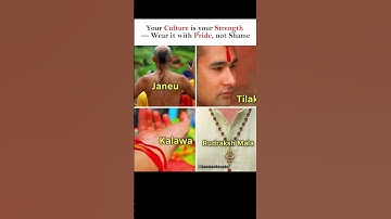 Culture is Strength ✨ | Wear it with Pride 🇮🇳 | Sanatan Dharma #youtubeshorts #sanatandecode