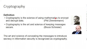 Lecture 4: Introduction to Cryptography