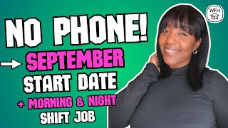 ✅ NO PHONE! September Start Date + 3 Shift Option Job | Part Time Work From Home Jobs 2026
