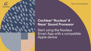 Start using the Nucleus® Smart App with a compatible Apple device
