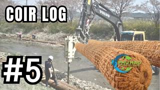 COIR LOG #5: Installation Guide – Maximizing Erosion Control And Riverbank Stabilization