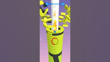 STACK BALL SHORT GAMEPLAY LEVEL 561 #shorts #viral #quizgames