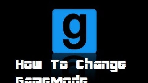 How To Change Your GMOD Server