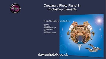 Creating a Photo/Tiny Planet Effect in Photoshop Elements