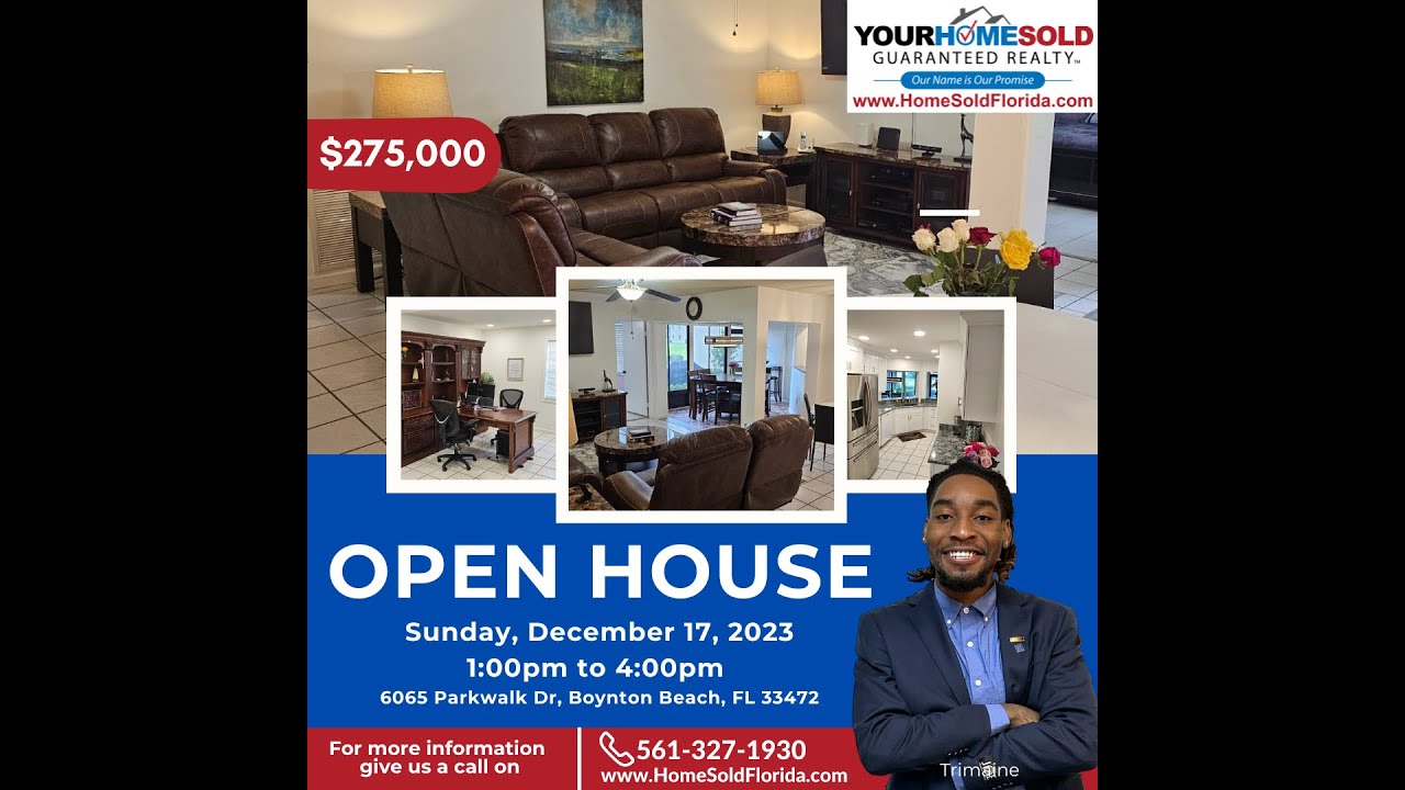 OPEN HOUSE in Boynton Beach! - Your Home SOLD Guaranteed Realty Sales ...