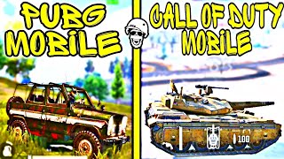 Отличие королевской битвы PUBG Mobile от Call of Duty Mobile 2 часть
