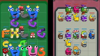 Merge Alphabet Lore vs Merge Imposter Master -Alien Battle ⭐ Android gameplay part 84 screenshot 5