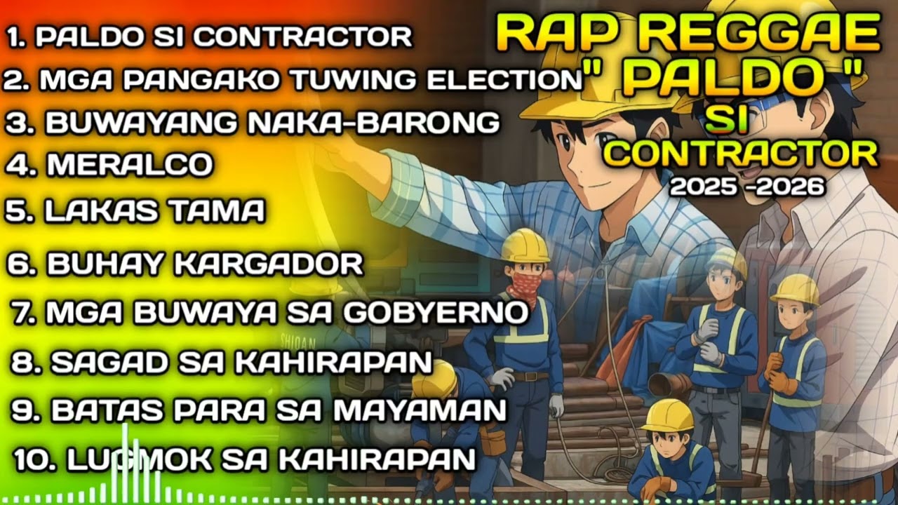 PALDO SI CONTRACTOR RAP REGGAE MIX 2025-2026 /MR.FR311 OFFICIAL 
