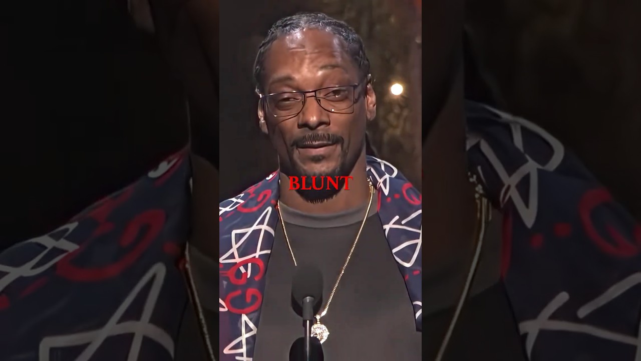 Snoop Dogg's first Blunt! 🤯