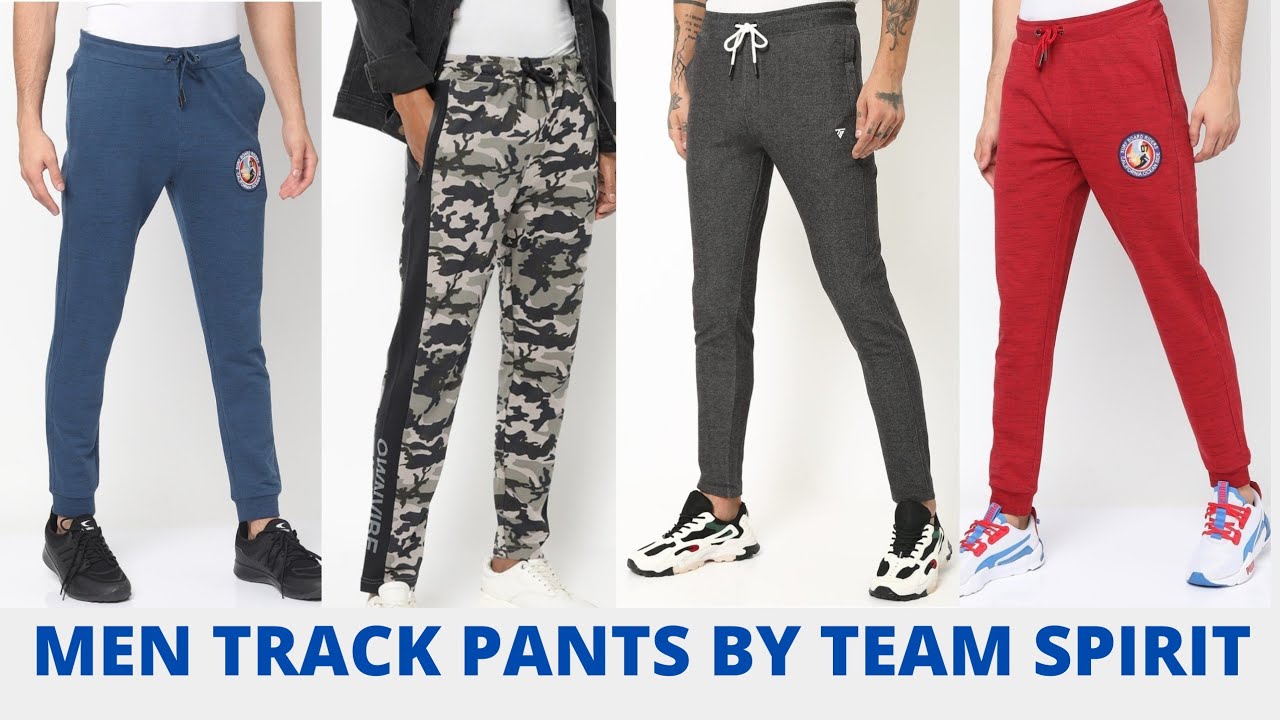 Jeans & Pants | Teamspirit Off White Camouflaged Track Pant | Freeup