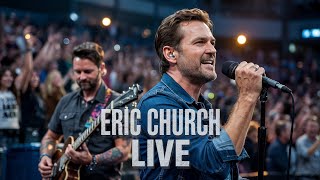 Eric Church Live in Detroit 2025 | Free The Machine Tour &amp; Church Crowd Sing-Along