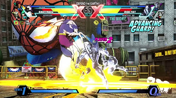 Morrigan is a beast: ULTIMATE MARVEL VS. CAPCOM 3 part 6