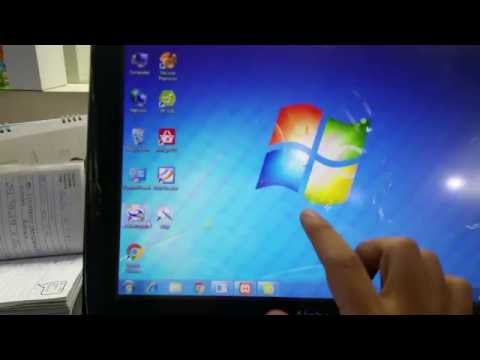 การ Calibrate หน้าจอทัชสกรีน โดยโปรแกรม eGalaxTouch