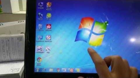 การ Calibrate หน้าจอทัชสกรีน โดยโปรแกรม eGalaxTouch
