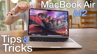 How to use M2 MacBook Air   Tips/Tricks!