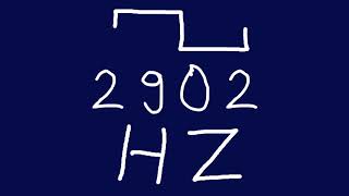 2902 hz square