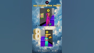 Who escaped from prison?🧠💡#brainteasers  #logicpuzzles #riddlechallenge #riddleoftheday