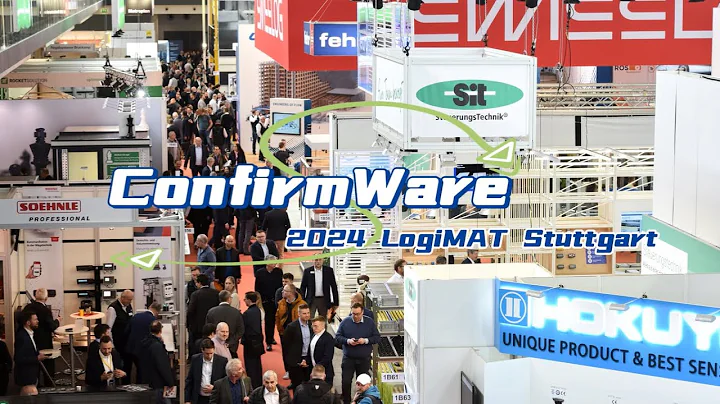 ConfirmWare presents  #Narrow Belt Sorter at #LogiMAT international logistics exhibition