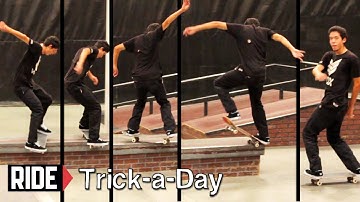 How-To Skateboarding: Boardslide to Switch Frontside Crook With Christian Flores