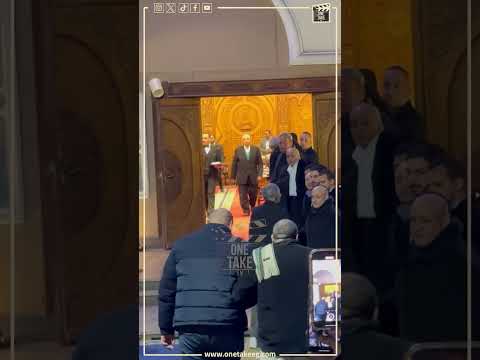 ساب التصوير سيد رجب يقدم واجب العزاء في شقيق المنتج أحمد السبكي