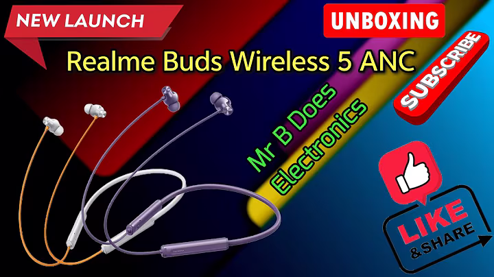 Newly Launched Realme Buds Wireless 5 ANC Unboxing & Review after a Week #neckband #realme #bass