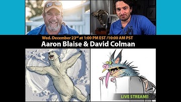 Live Stream with Aaron Blaise & David Colman