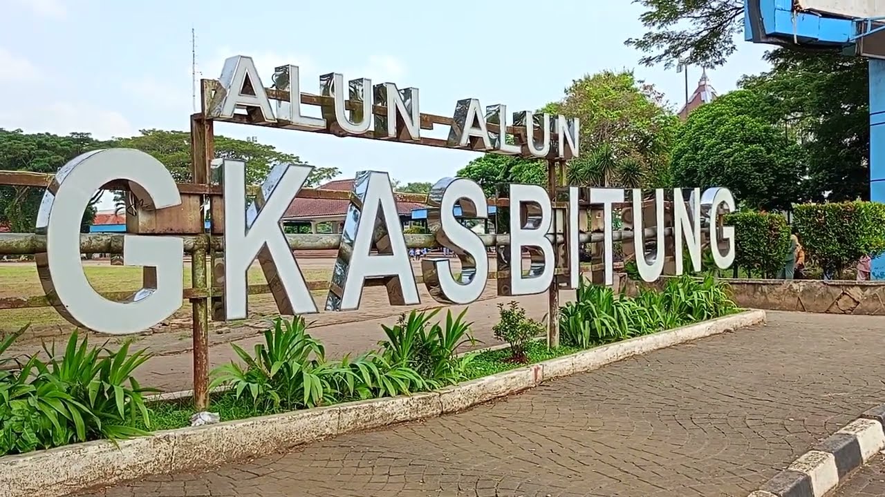 Alun-alun RangkasBitung Lebak Banten Museum Multatuli - Eduard Douwes Dekker - Max Havelar Belanda