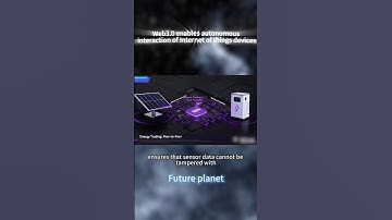 Web3.0 enables autonomousinteraction ofInternet of things devices# web3 # blockchain
