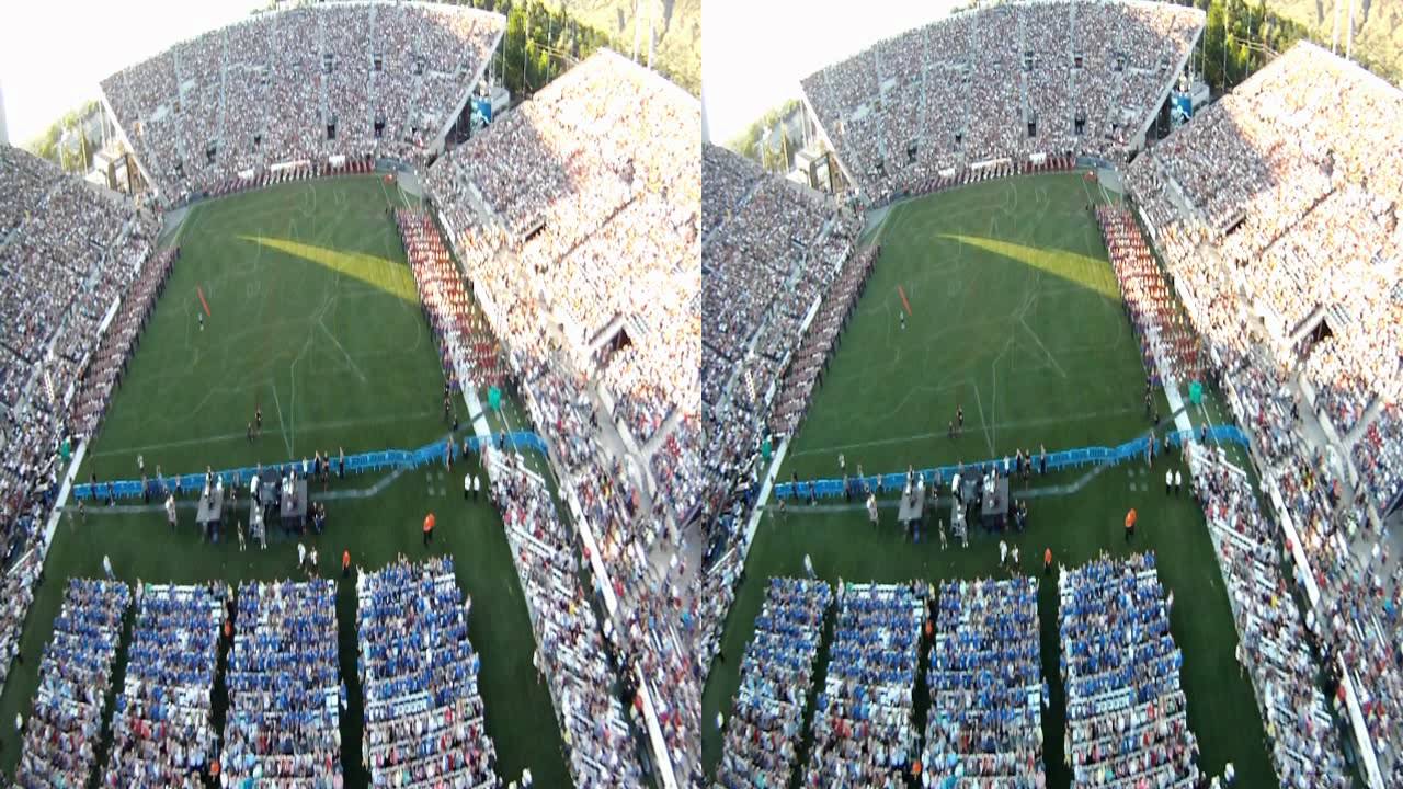  World s First 3D Skydive Into Stadium Of Fire YouTube