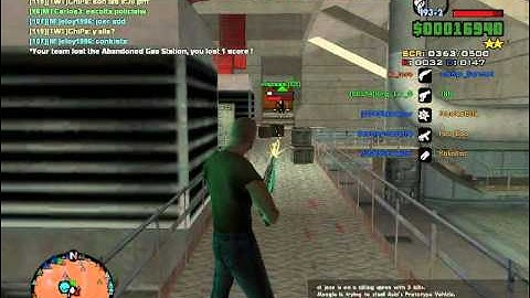 gta san andreas multiplayer (sa-mp) server: call of duty 5 (PC)