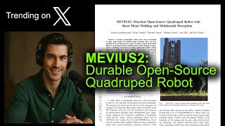 Mevius2 Durable Open-Source Quadruped Robot