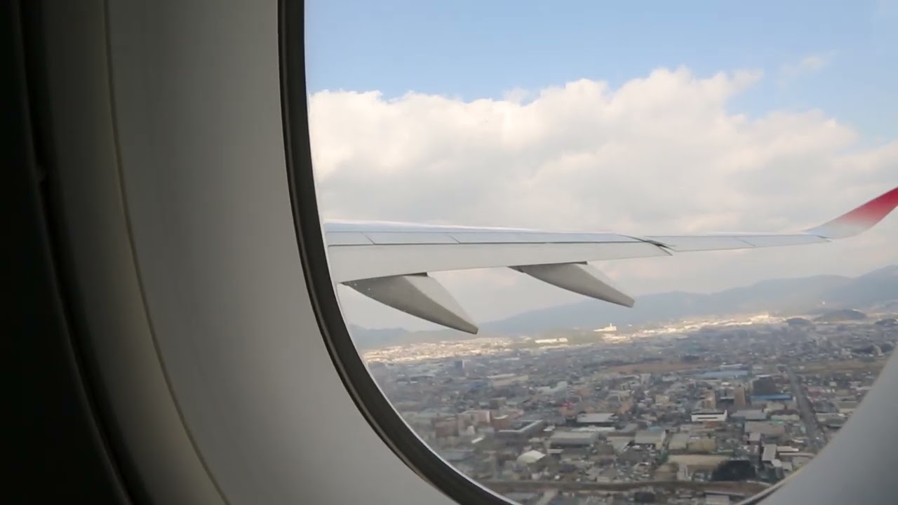 JAL Airbus a350 take off