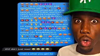 Freaky Ahh Screenshots Out Of Context..