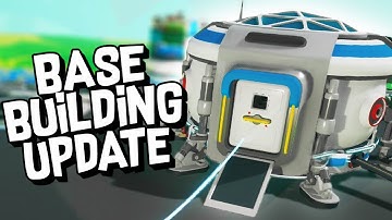 WE CRASHED ON AN ALIEN PLANET! NEW BASE BUILDING UPDATE! - Astroneer Ep #1