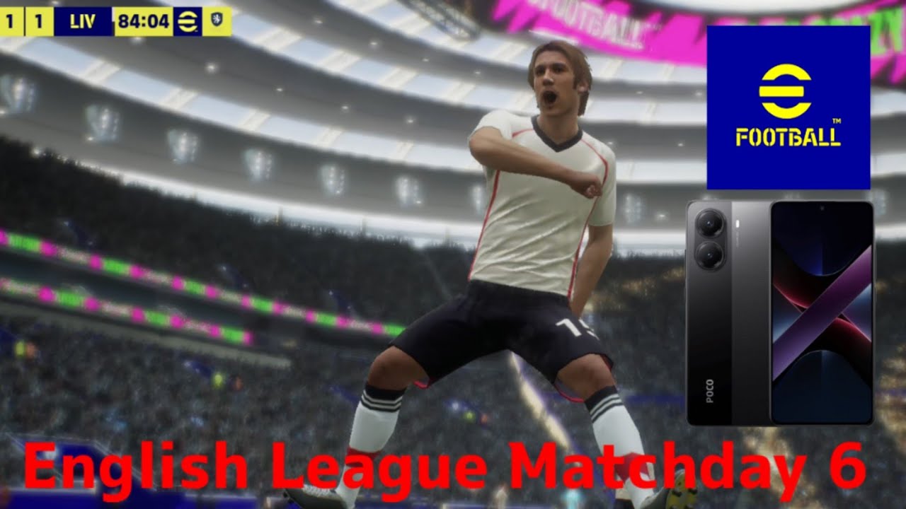 e Football my league English League Matchday 6  2K60fps