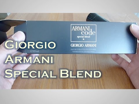 armani code special blend