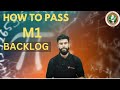 How To Pass M1 In One Night😱😨