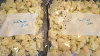 How To Freeze Cauliflower 