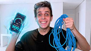 ACABEI COM A INTERNET LENTA DA MINHA CASA