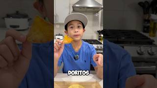 Homemade Doritos made in the Air Fryer 🤩 #doritos #homemade #snacks