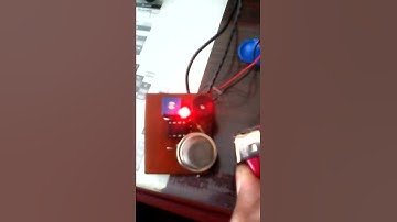 SIMPLE LPG GAS  DETECTOR ALARM USING MQ6 GAS SENSOR AND COMPARATOR LM358