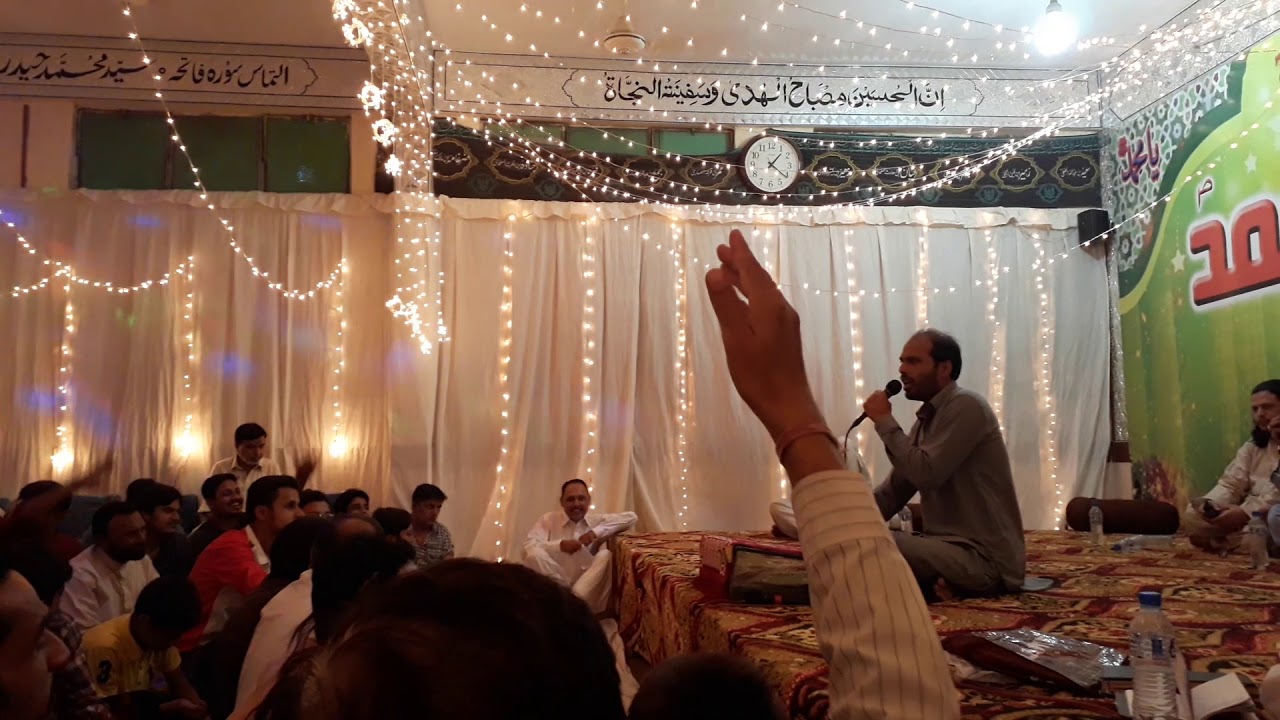 Ali Akbar Rizvi Own Rizvi Live Manqabat of Hazrat Ali Akbar (as) - YouTube