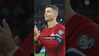 Who is Cristiano Ronaldo's idol?