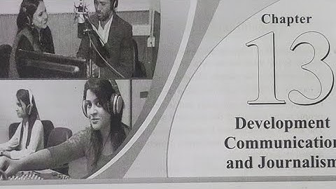 One shot !! Development, communication and journalism!! chapter 13!! class 12th!!Home science