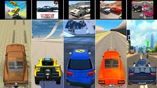 Car Crash Battle #13: Police Car Crash, Chained Car Crash, Car Crash Simulator & Beam Crash Stunt