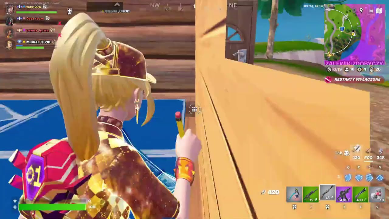 gramy w reloud fortnite