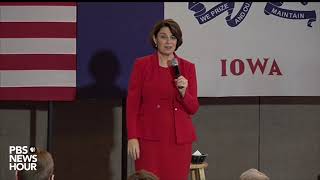 Watch Live Presidential Candidate Klobuchar Hosts Community Event In Waterloo, Iowa
