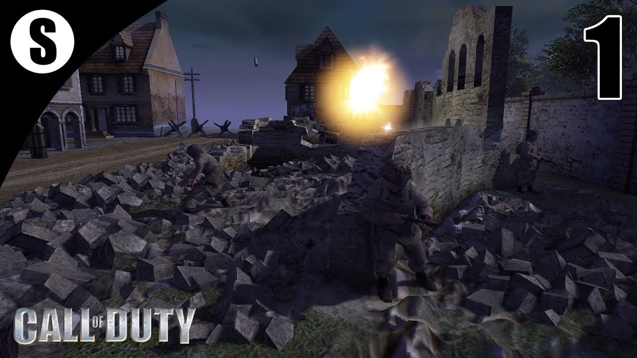 Прохождение Men of War: Assault Squad 2 | Call of Duty Mod | ( Burning Village ) #1