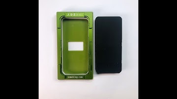 iPhone xr oled lamiantion with sameking green mold